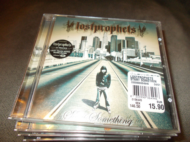 CD LOSTPROPHETS ** START SOMETHING **
