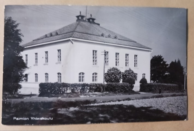 Paimio, Paimion Yhteiskoulu, vanha mv vkpk, käyt.