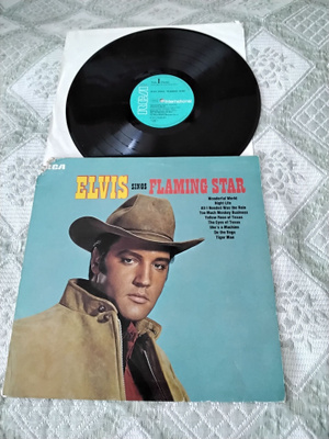 Elvis Presley LP Elvis sings Flaming star