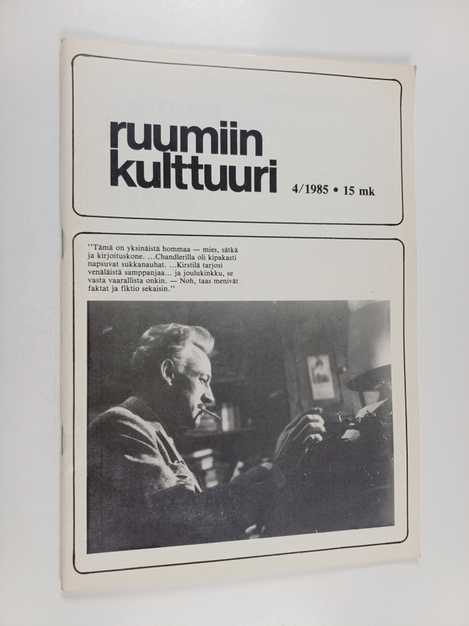 Ruumiin kulttuuri 4/1985