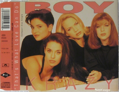 Boy Krazy • That's What Love Can Do CD Maxi-Single
