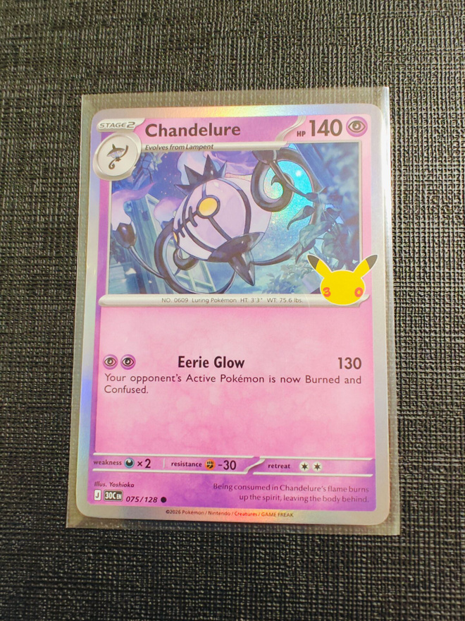 Pokemon 30th - Chandelure
