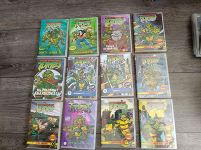 Turtles dvd 12 kpl