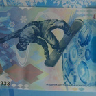 100 Ruplaa 2014 Sochi Juhlaseteli Venäjä UNC - pikkukuva 1