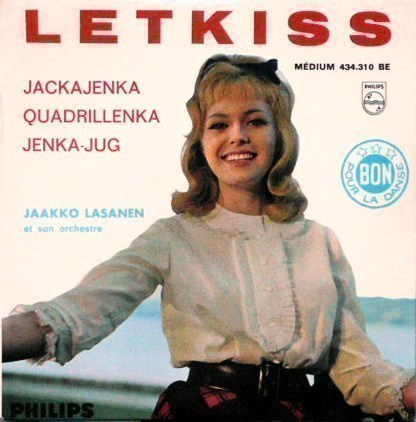 JAAKKO LASANEN et son orchestre; LETKISS 7" EP (PS)
