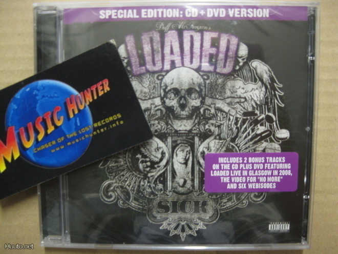 DUFF MCKAGANS LOADED-SICK-UUSI STILL SEALED DELUXE CD + DVD