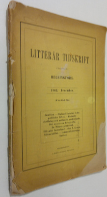 J. J. Chydenius : Litterär tidskrift : utgifven i Helsing...