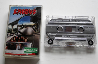 EXODUS Impact is Imminent 1990 C-KASETTI