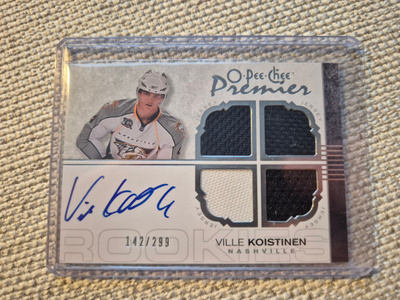Ville Koistinen OPC Premier 2007-08 - Rookie Auto