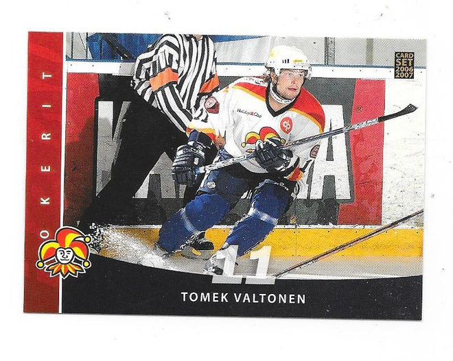 2006-07 CardSet #60 Tomek Valtonen Jokerit