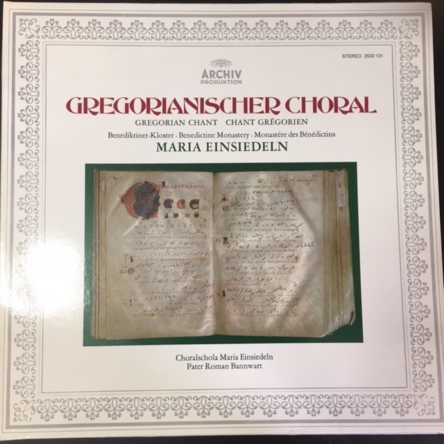 Choralschola Maria Einsiedeln - Gregorianischer Choral LP