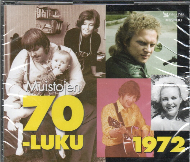 Muistojen 70-luku 1972  3-CD *UUSI*