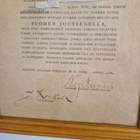 Kastetodistus 1934 Suomen Joutsen Me Neptunus - pikkukuva 3