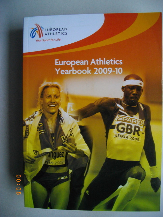 European Athletics Yearbook 2009-10 (12.3)