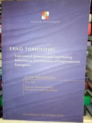 Tornikoski : Legitimated Elements and Legitimating...