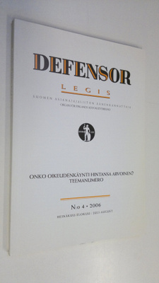 Defensor legis n:o 4/2006