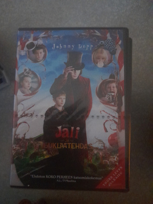 Jali ja suklaatehdas,johnny depp