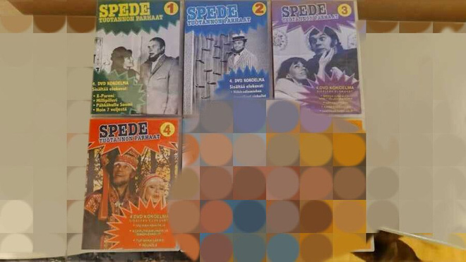 Spede tuotannon parhaat  DVD 5,90€/kpl
