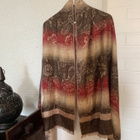 Värikäs kukka pashmina hartiahuivi - pikkukuva 3