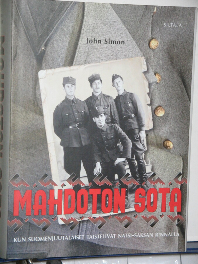 John Simon : MAHDOTON SOTA  Kun suomenjuutalaiset taisteliva