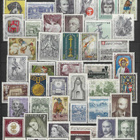 (SC008) ITÄVALTA (1965-70). 83 ERILAISTA POSTIMERKKIÄ. MNH** - pikkukuva 1