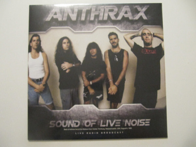 Anthrax Sound Of Live Noise LP