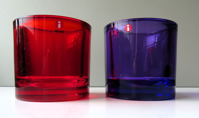 Iittala kivituikut Punainen ja Lila isot 