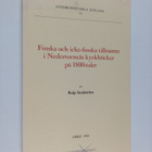 Raija Sandström : Finska och icke-finska tillnamn i Neder... - pikkukuva 1