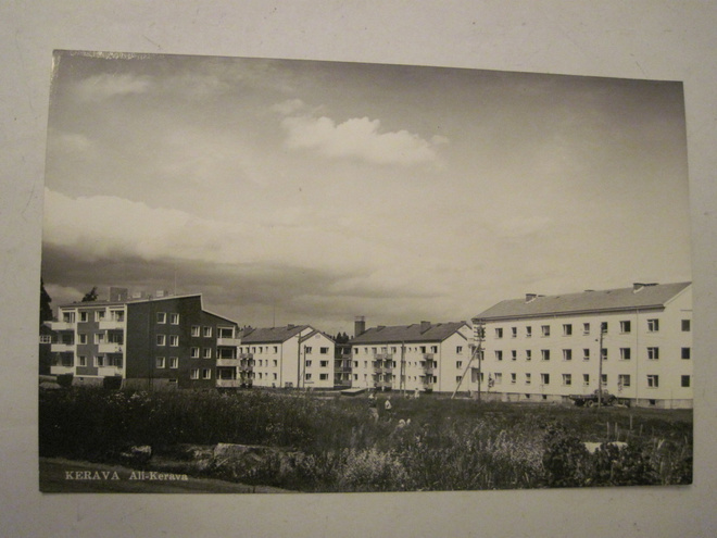 VANHA Postikortti Kerava 1950-l Alkup.Mallikappale