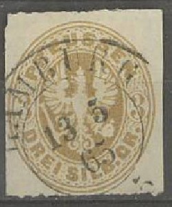 Preussi Mi 18 b o