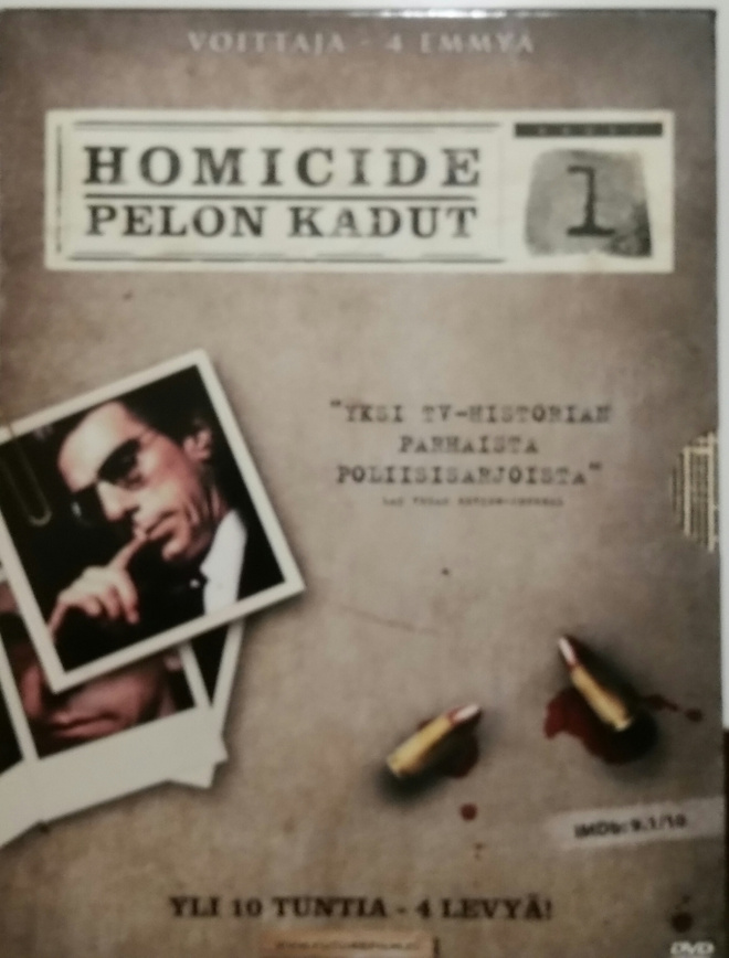 Homicide - Pelon kadut - Kausi 1 4DVD