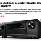 UUDENVEROINEN DENON AVR-X6200W 9.2 CH FULL 4K UHD ILM. TOIM. - pikkukuva 3