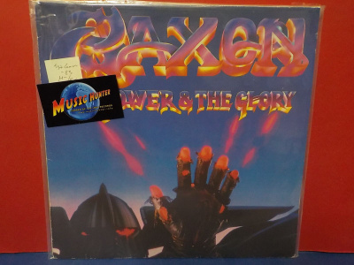 Saxon - Power & The Glory M-/EX- LP