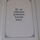 EI, on oikeassa paikassa kaunis sana, kulkematon - pikkukuva 1