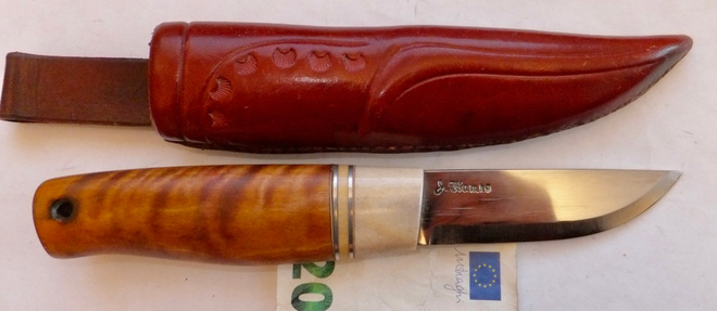 VANHA Puukko PT 351 Pentti Turunen Erikoinen UPEA