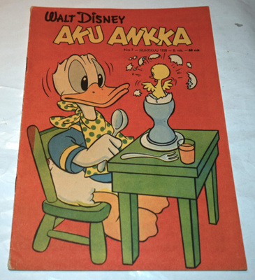 Aku Ankka 7 1958