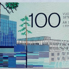 100 VUOTTA SUOMALAISTA SETELIPAINATUSTA-85  POSTIMERKKIVIHKO - pikkukuva 1