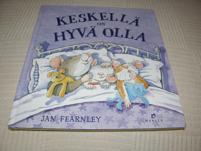 Jan Fearnley Keskellä on hyvä olla
