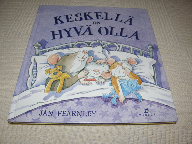 Jan Fearnley Keskellä on hyvä olla