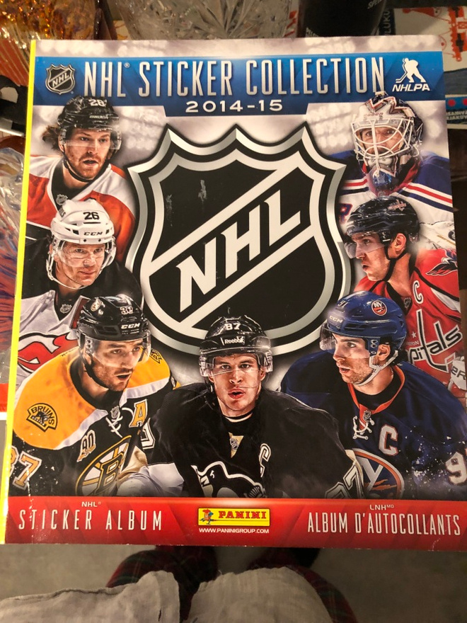 Panini: NHL Sticker Album 2014-2015.