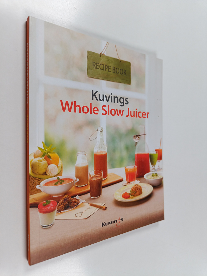 Kuvings Whole Slow Juicer : Recipe book