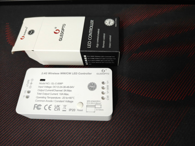 Gledopto Pro 2.4G Wireless WW/CW LED Controller (GL-C-006P)