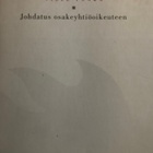 PÖNKÄ: JOHDATUS OSAKEYHTIÖOIKEUTEEN - pikkukuva 1