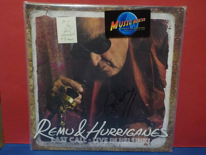 REMU & HURRIGANES - LAST CALL LIVE +NIMMARI M-/M- 2LP