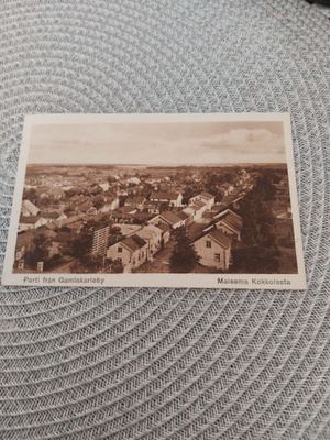 Maisema Kokkolasta kortti