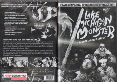 Lake Michigan Monster (51 030) UUSI -SV- DVD 2018 SF-TXT
