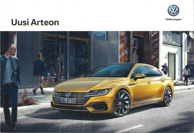 2017 VW Arteon PRESTIGE esite - KUIN UUSI - 56 siv - suom