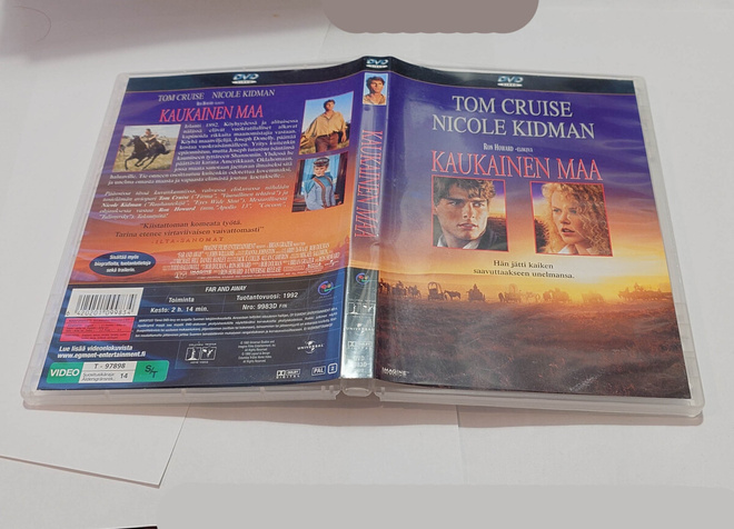 Kaukainen Maa - Far And Away DVD suomi