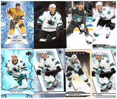 8 x TOMAS HERTL Sharks, Golden Knigth