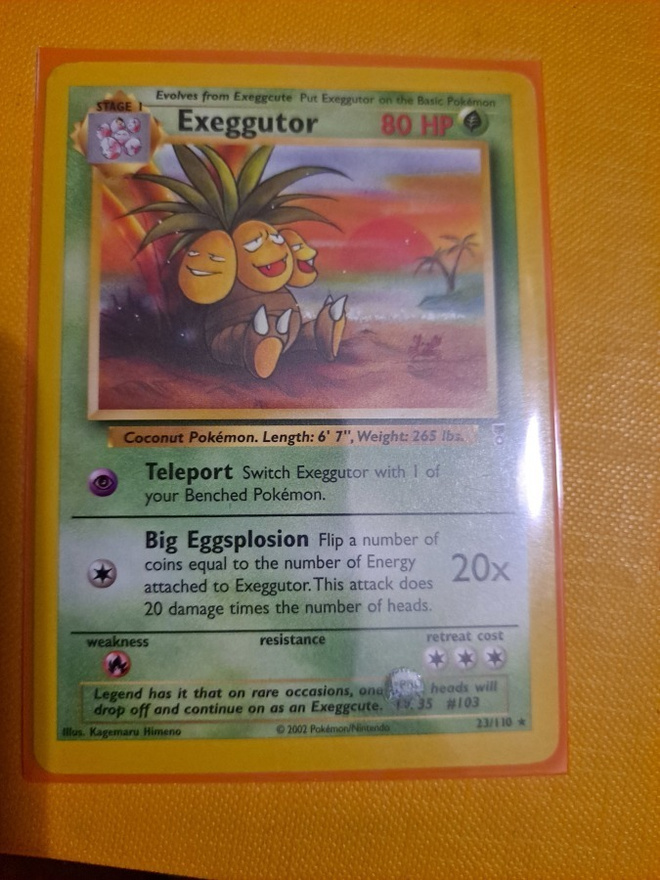 Exeggutor 23/110 Legendary Collection Rare card